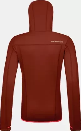 Ortovox Fleece Hoody Funktionsjacke clay orange (Damen)
