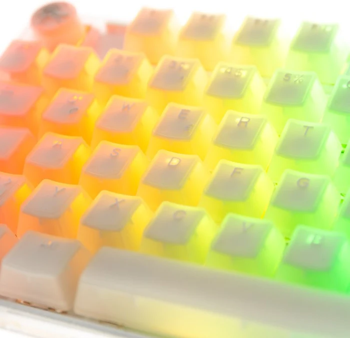Ducky One 3, Aura White, LEDs RGB, MX SPEED RGB Silver, USB, DE