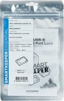 SmartKeeper USB Micro-B Portblocker, Essential Mini, MUL04, grau, 10er-Pack