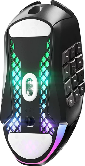 SteelSeries Aerox 9 Wireless schwarz, USB/Bluetooth