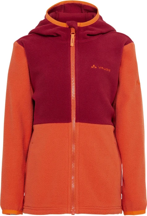 Vaude Pulex II Hooded Fleece Funktionsjacke hotchili (Junior)