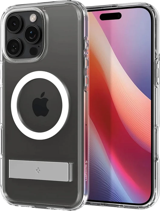 Spigen Ultra Hybrid S (MagFit) für Apple iPhone 16 Pro Crystal Clear