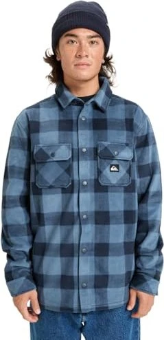 Quiksilver Bering Strait Check Hemd langarm china blue/northsea plaid (Herren)