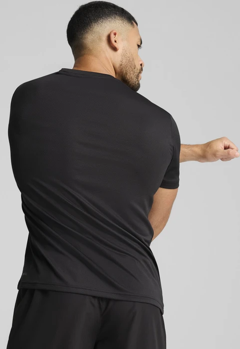 Puma Train All Day Essentials Poly Texture T-Shirt kurzarm puma black (Herren)