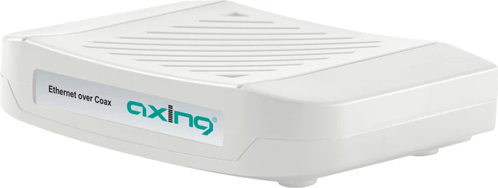 Axing EOC 1-31 Ethernet over Coax, F-Buchse/Koaxial G.hn, 2x RJ-45