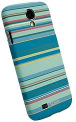 Krusell PrintCover Green Stripe für Samsung Galaxy S4