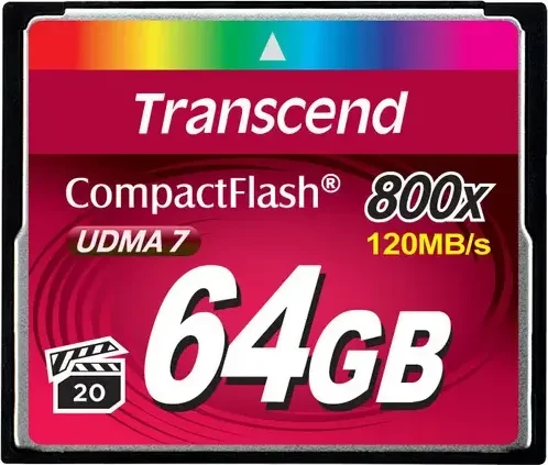 Transcend 800x R120/W60 64GB
