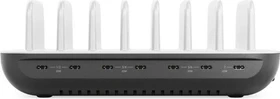 Alogic Powerfin 7-Port Desktop Charging Station 80W weiß/schwarz