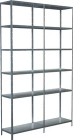 Schulte Lagertechnik PowerMAX Schwerlastregal 140x230x35cm verzinkt