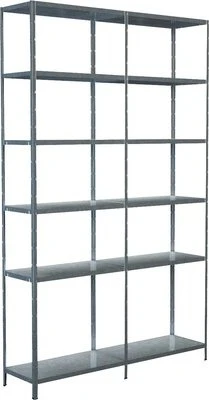 Schulte Lagertechnik PowerMAX Schwerlastregal 140x230x35cm verzinkt