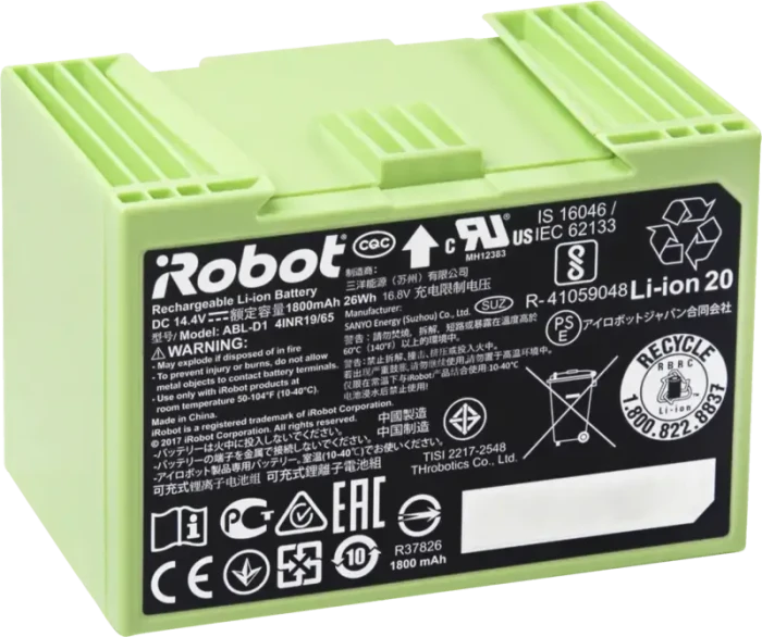 iRobot Ersatzakku für Roomba e/i 14.4V, 1.8Ah, Li-Ionen
