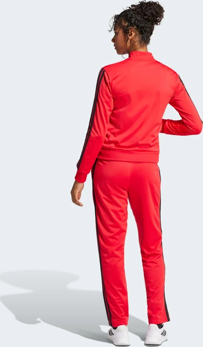 adidas Essentials 3-Streifen Trainingsanzug pure ruby (Damen)