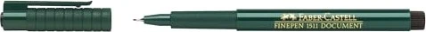 Faber-Castell Finepen 1511 Faserschreiber 0.4mm schwarz