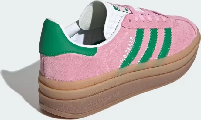adidas Gazelle Bold true pink/green/cloud white (Damen)