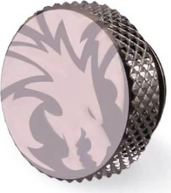 Bykski Knurled Stop Plug G1/4", grau