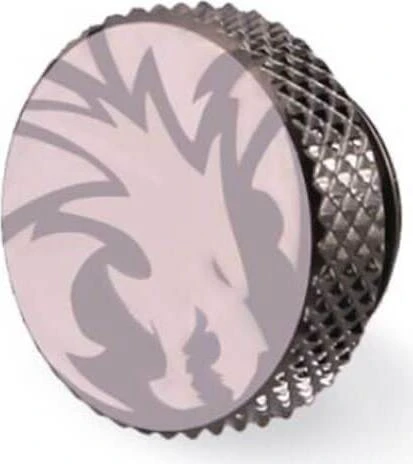 Bykski Knurled Stop Plug G1/4", grau