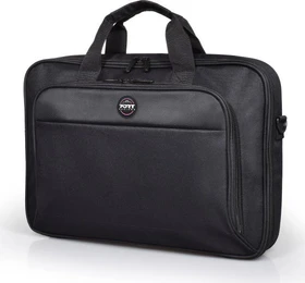 Port Designs Hanoi II Clamshell 17.3" Notebook-Tasche, schwarz