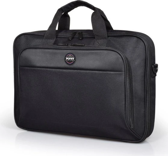 Port Designs Hanoi II Clamshell 17.3" Notebook-Tasche, schwarz