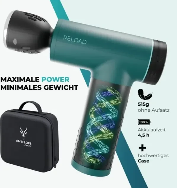 Beurer AMG 194 Reload Massage Gun Vibrationsmassagegerät