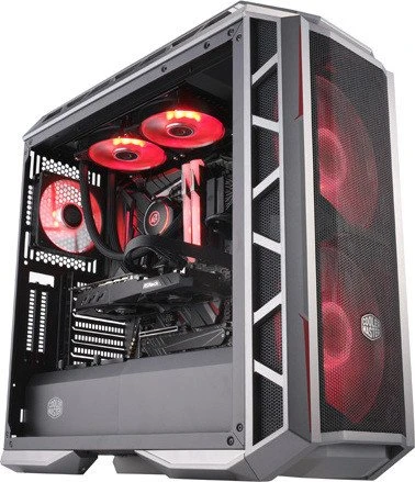Cooler Master MasterCase H500P Mesh Phantom Gaming Edition, Glasfenster