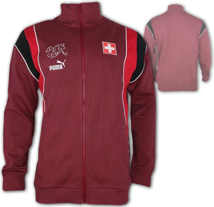 Puma Schweiz Archive Trainingsjacke team regal red/fast red (Herren)