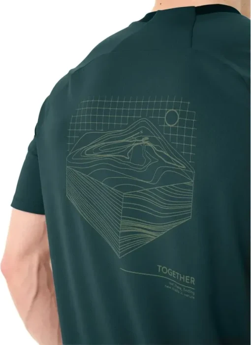 Vaude Loamer Mountainbike Funktionsshirt kurzarm deep pond (Herren)