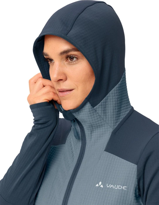 Vaude Monviso Grid Fleece Funktionsjacke nordic blue (Damen)