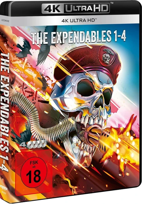 The Expendables 1-4 (4K Ultra HD)