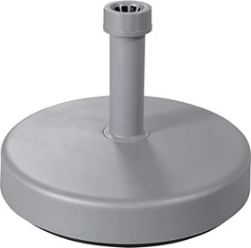 Doppler PE Füllsockel Sonnenschirmständer 46cm silber