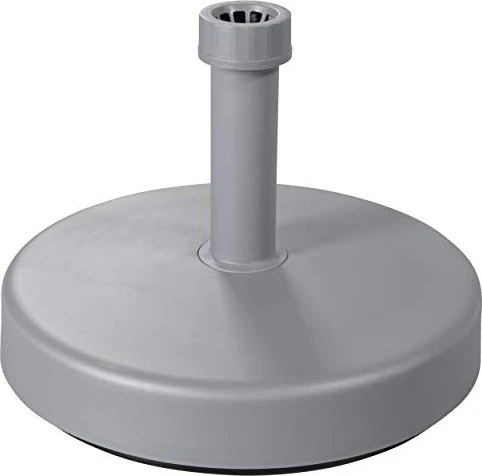 Doppler PE Füllsockel Sonnenschirmständer 46cm silber