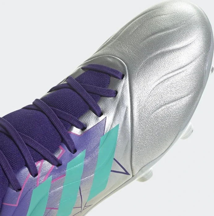 adidas Copa Sense.3 FG silver metallic/mint rush/team colleg purple (Herren)