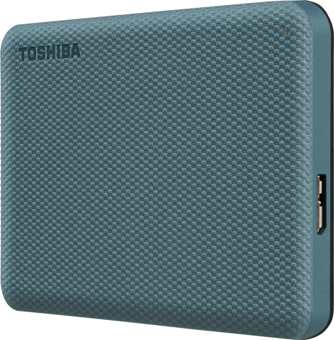 Toshiba Canvio Advance, grün, 2TB, USB 3.0 Micro-B
