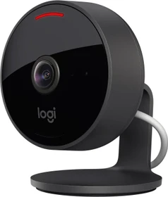 Logitech Circle View, kabelgebunden, grau