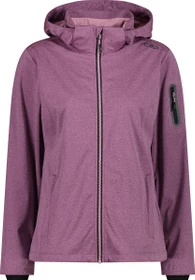 CMP Zip Hood Softshell Funktionsjacke rosa fluo mel (Damen)