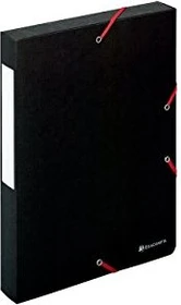 Exacompta Scotten Archivbox 40mm, A4, schwarz, 10er-Pack