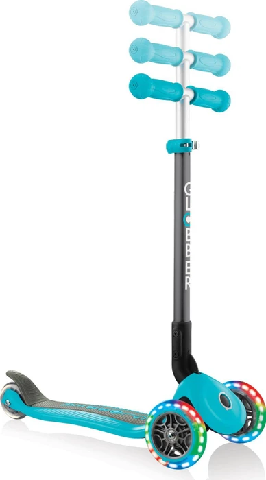 Globber Primo Lights Kickboard türkis