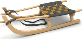 Kathrein Einsitzer Touren Rennrodel gold/grau