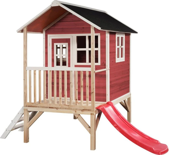 Exit Toys Exit Loft 300 Holz Spielhaus rot