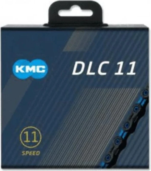 KMC X11SL DLC 11-fach Kette schwarz/blau