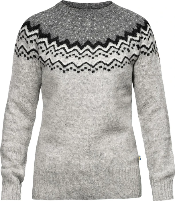 Fjällräven Övik Strickpullover grau (Damen)