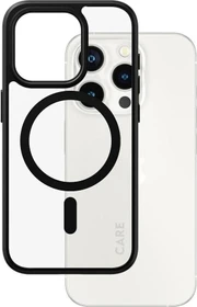PanzerGlass Care Flagship Case Urban Combat Black Frame MagSafe für Apple iPhone 15 Pro schwarz