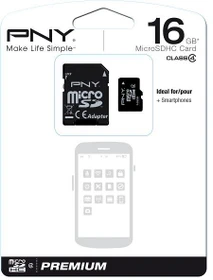 PNY Premium R16 16GB Kit, Class 4 (SDU16G4PRE-EF)