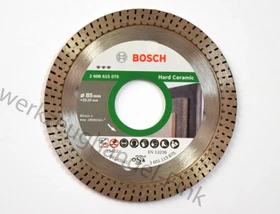 Bosch Professional Best for Hard Ceramic Diamanttrennscheibe, 85x1.4x22.23mm, 1 Stück