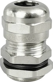 Conrad Electronic TRU Components Kabelverschraubung PG11 Messing vernickelt