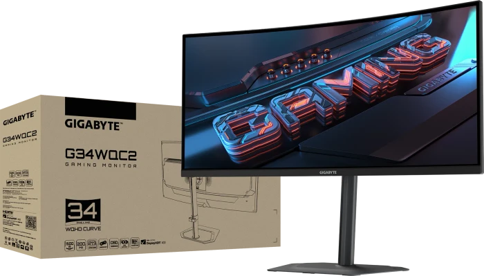 GIGABYTE G34WQC2, 34"