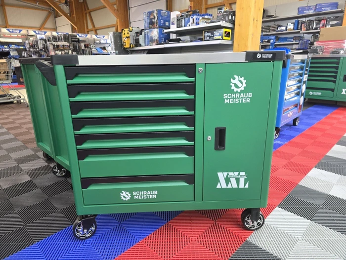 Stahl Faust SF-407 XXL Werkzeugwagen bestückt