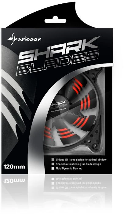 Sharkoon Shark Blades rot, 120mm