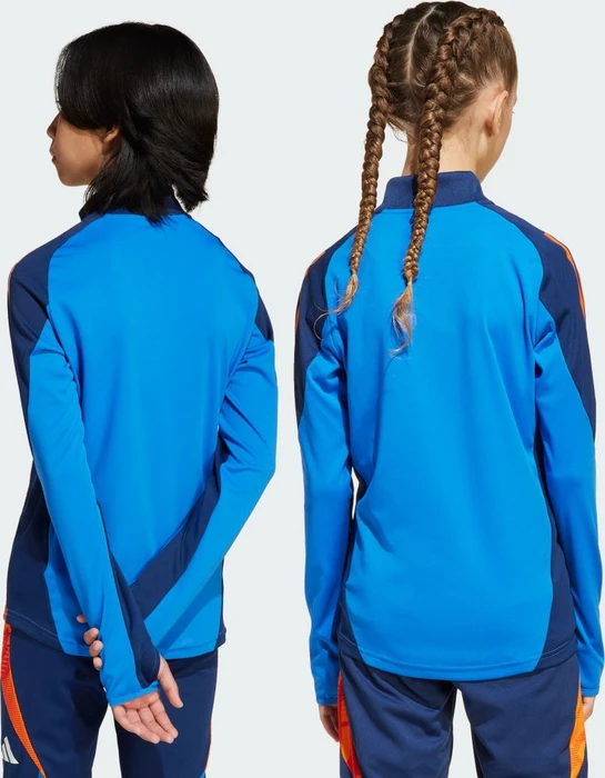 adidas Juventus Turin Tiro 24 Competition Funktionsshirt langarm blau (Junior)