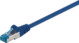 goobay Patchkabel, Cat6a, S/FTP, RJ-45/RJ-45, 10m, blau