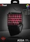 Trust Gaming GXT 888 Assa Single Handed Keyboard, schwarz, USB Vorschaubild
